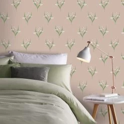 Superfresco Easy Vliesbehang Lilly Roze (dessin 120972) -Beste Behang Winkel 41 398