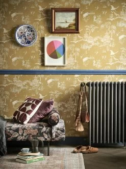 Superfresco Easy Vliesbehang Gaia Oker (dessin 113289) -Beste Behang Winkel 41 414