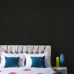 Vliesbehang Uni Zwart Glitter (dessin 31-151) -Beste Behang Winkel 41 685