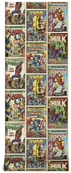 Papierbehang Marvel Actiehelden Multicolour (dessin 70-238) -Beste Behang Winkel 41 907