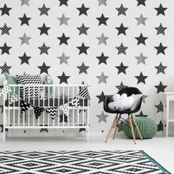 Superfresco Easy Vliesbehang Superster Zwart (dessin 100110) -Beste Behang Winkel 41 912