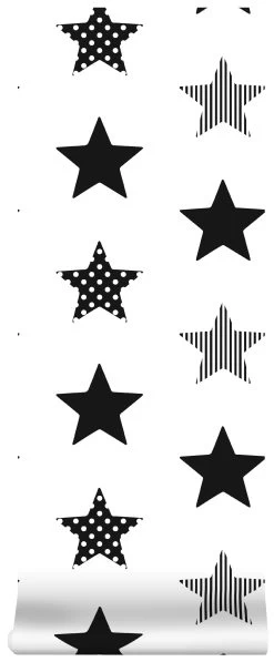 Superfresco Easy Vliesbehang Superster Zwart (dessin 100110) -Beste Behang Winkel 41 913