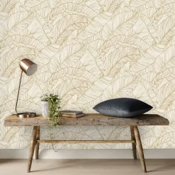 Superfresco Easy Vliesbehang Kaya Goud (dessin 111750) -Beste Behang Winkel 41 926